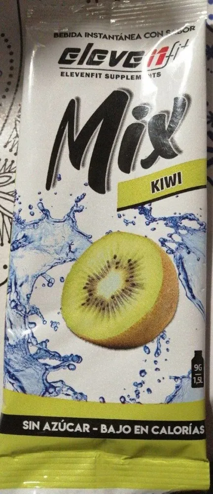 Bebida instantánea con sabor kiwi