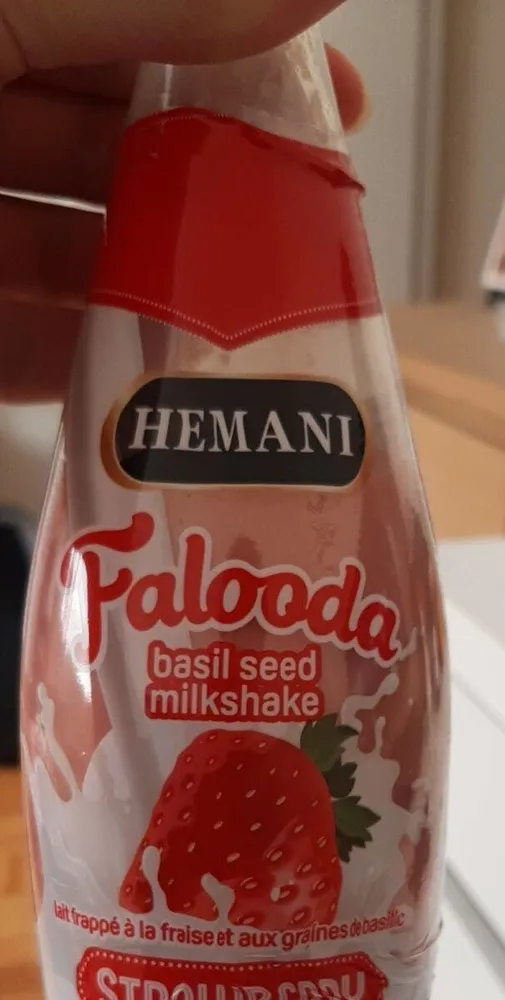 Falooda basil seed milkshake