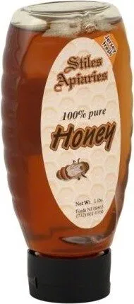 Stiles Honey 16 Oz (pack of 12)