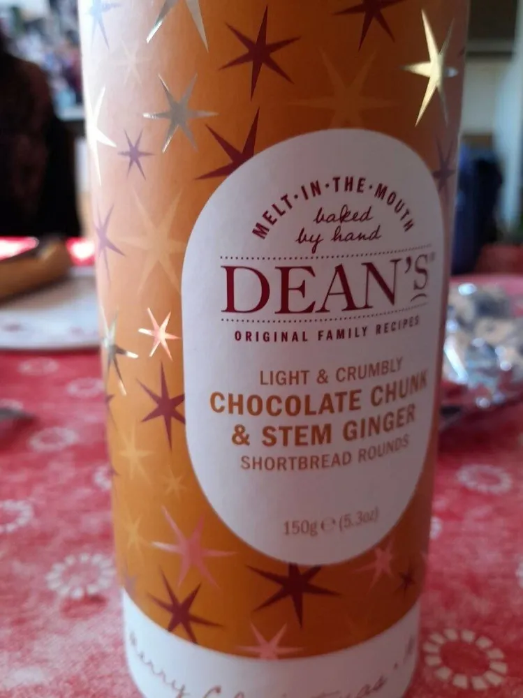 Chocolate chunk & stem ginger