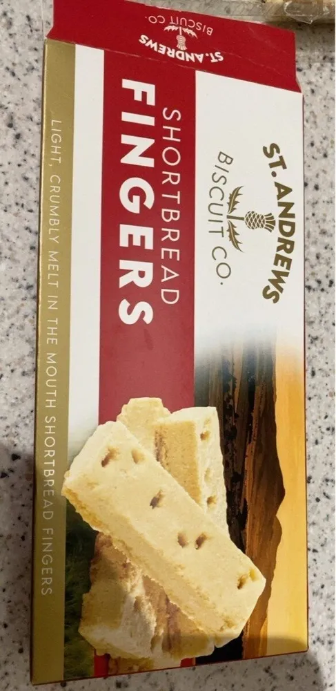 Shortbread fingers