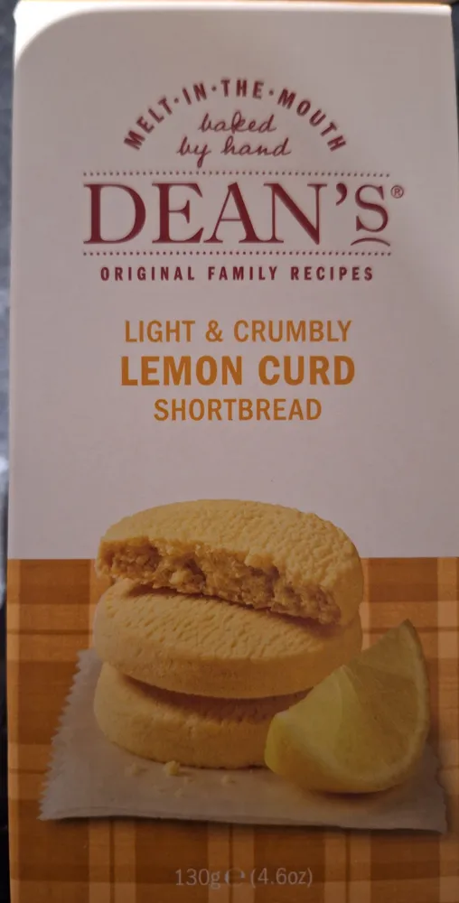 Lemon Curd Shortbread