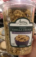 Organic vanilla crunch granola