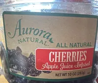 Apple Juice Infused Cherries