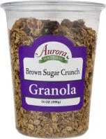 Aurora natural granola brown sugar crunch