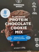 Plant power protein chocolate coookie mix