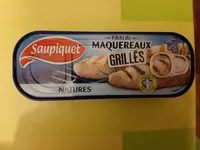maquereaux grillés Saupiquet natures