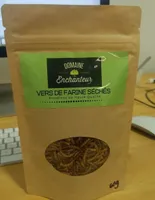 Vers de farines séchés