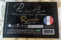 Raviolis chevre et miel