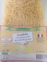 Spaghettis  a la semoule de ble