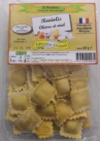 Raviolis chèvre et miel