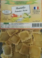 Raviolis tomates pesto
