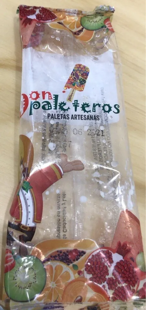 Paleta artesanal