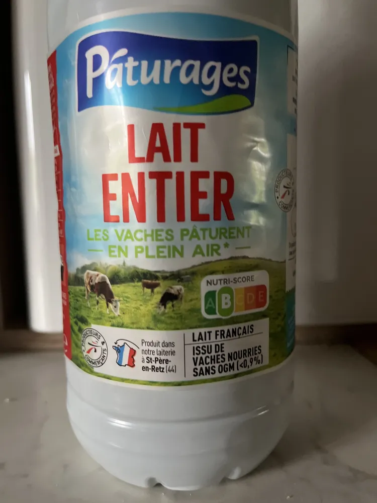 Lait entier