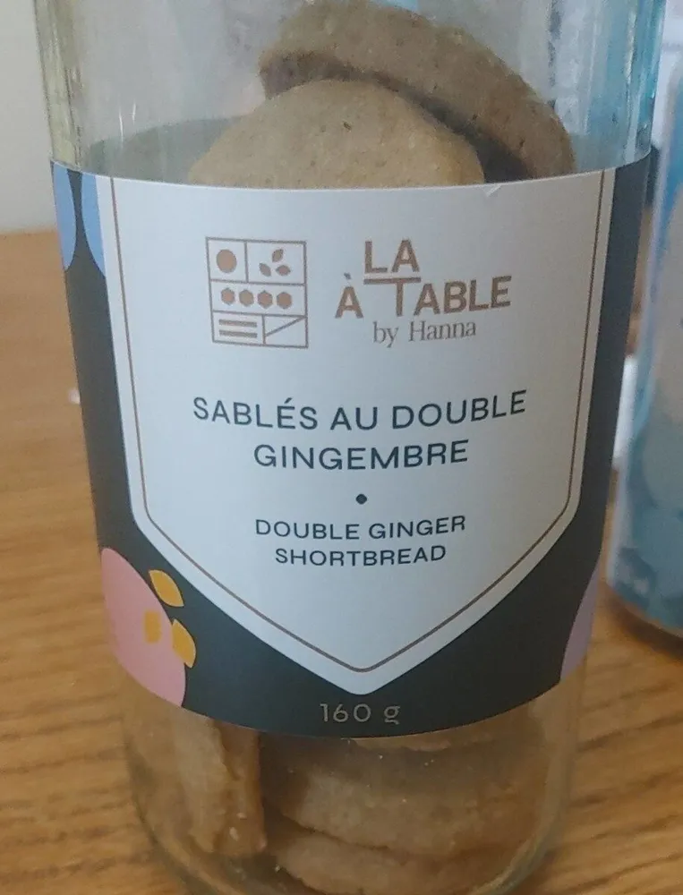 Double ginger shortbread