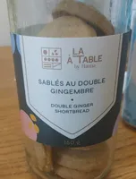 Double ginger shortbread