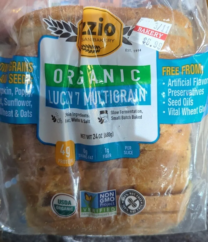 Lucky 7 Multigrain Bread