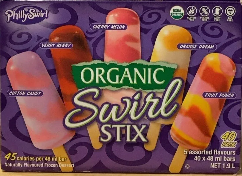 Organic Swirl Stix