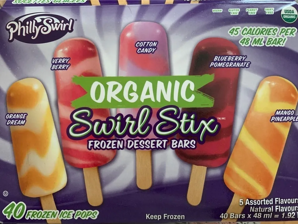 Organic Swirl Stix