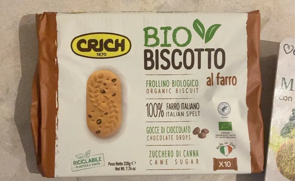 Bio biscotto al farro