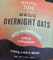 Magic Overnight Oats w/ Mushrooms Apple Cinnamon