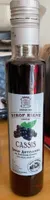 Sirop artisanal cassis