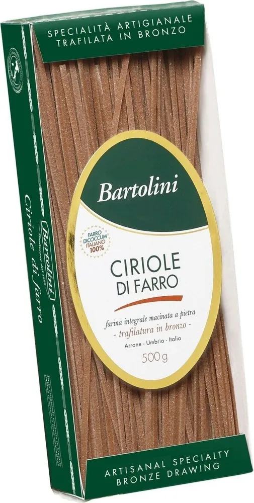 Bartolini Ciriole Bronze Dyed Farro Wheat Pasta - 17.6 Oz