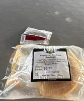Work breakfast veg sandwich