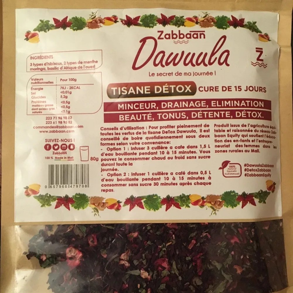 Dawula : tisane détox