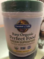 Raw Organic Perfect Food GREEN SUPERFOOD Juiced Greens Powder