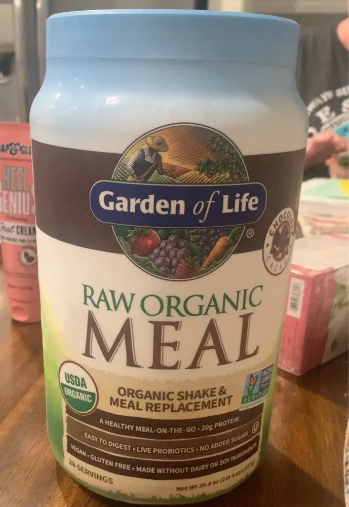 Raw Organic Meal Chocolate Flavor