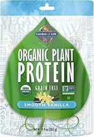 Organic Plant Protein Grain Free Smooth Vanilla
