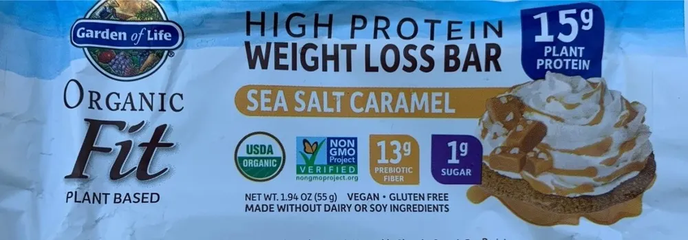High protein bar