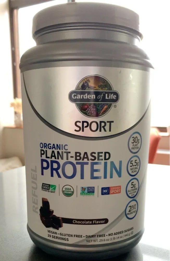 Sport Organic Plant Based Protein Chocolate