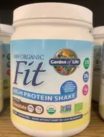 Raw organic fit protein shake chocolate