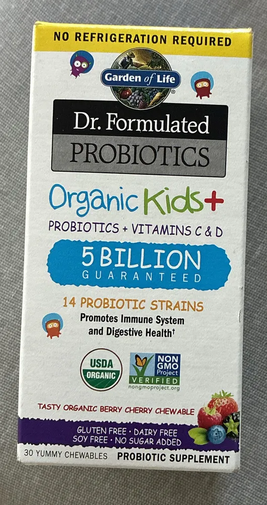 Dr. Formulated Probiotics Organic Kids+