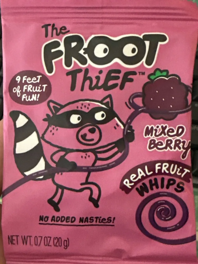 Mixed Berry Fruit Whips