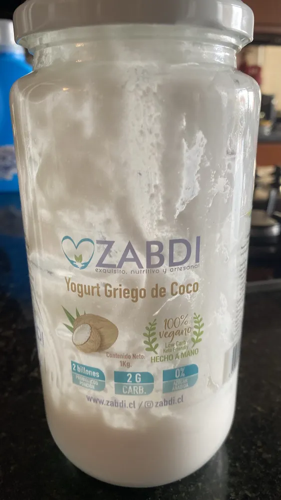 Yogurt Griego de Coco