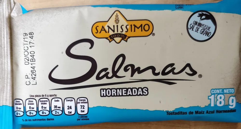 Salmas horneadas