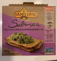 Tostaditas Horneadas de Maíz Blanco con Chía, Linaza y Arroz