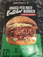 Grass-fed Beef butcher Burger