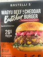 Beef And Cheddar Burger