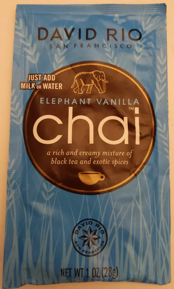 Elephant vanilla chai