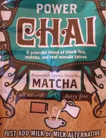 Chai matcha powered with japanese green tea