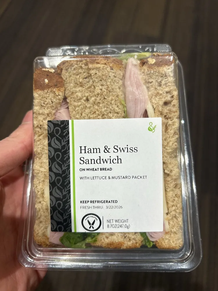 ham & swiss on wheat