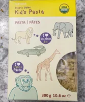 Organic Safari Kids pasta