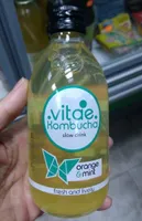 Vitae kombucha naranja y menta