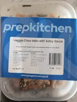 Veggie Chow Mein with Satay Sauce