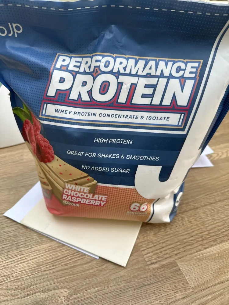 White Choc Raspberry Protein Powder