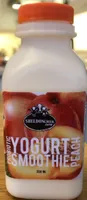 Probiotic Yogurt Smoothie Peach